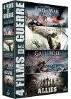 4 films de guerre : 1945 - End of War + Starfighter + Gallipoli - La bataille des Dardanelles + Alliés (Pack) - DVD