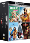 DC Universe - Coffret 5 films : Birds of Prey et la fantabuleuse histoire de Harley Quinn + Shazam! + Aquaman + Wonder Woman + Man of Steel (4K Ultra HD + Blu-ray) - 4K UHD