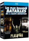 Les Plus grandes batailles en haute définition : La Ligne Rouge + Platoon + Le jour le plus long (Pack) - Blu-ray