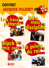 Jacques Villeret - Coffret Ciné Rire : Les frères Pétard + Bête mais discipliné + Black mic mac + La galette du roi - DVD