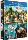 Voyage au centre de la Terre + Voyage au centre de la Terre 2 : l'île mystérieuse (Pack) - Blu-ray 3D