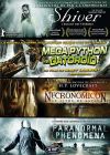 Coffret Fantastique : Shiver : L'enfant des ténèbres + Mega Python vs. Gatoroid + Necronomicon : le livre des ténèbres + Paranormal Phenomena (Pack) - DVD