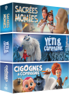 Animation - Coffret : Sacrées momies + Yéti & Compagnie + Cigognes et compagnie (Pack) - DVD