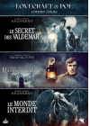 Lovecraft & Poe - Coffret 3 films : Le Territoire des Ombres : Le secret des Valdemar & Le monde interdit  + La Malédiction de Raven's Hollow (Pack) - DVD