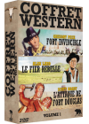 Coffret Western Volume 1 : Fort invincible + Le Fier rebelle + L'Attaque de Fort Douglas (Pack) - DVD