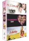 P.S. : I Love You + Valentine's Day + Lettres à Juliette (Pack) - DVD