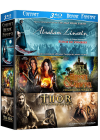 Coffret Heroic Fantasy : Abraham Lincoln, tueur de zombies + Hansel et Gretel : Chasseurs de sorciers + Thor et le marteau des Dieux (Pack) - Blu-ray