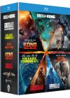 Godzilla + Godzilla : Roi des monstres + Kong : Skull Island + Godzilla vs Kong + Rampage - Hors de contrôle + En eaux troubles + Pacific Rim (Pack) - Blu-ray