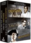 3 grands films de John Ford : Vers sa destinée + Je n'ai pas tué Lincoln + Sur la piste des Mohawks (Pack) - DVD