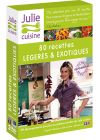 80 recettes légères & exotiques de Julie Cuisine (Pack) - DVD