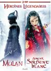 Héroïnes légendaires - Coffret : Mulan + Le Sorcier et le serpent blanc (Pack) - DVD