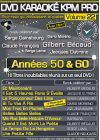 DVD Karaoké KPM Pro - Vol. 22 : Années 50 & 60 - DVD