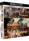 Jumanji + Jumanji : Bienvenue dans la jungle + Jumanji : Next Level (4K Ultra HD + Blu-ray) - 4K UHD