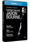 Jason Bourne - Coffret trilogie : La mémoire dans la peau + La mort dans la peau + La vengeance dans la peau (Pack Collector boîtier SteelBook) - Blu-ray