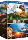 Animalia - Coffret - Ours polaires 3D + Dinosaures 3D, les géants de Patagonie + Prédateurs de l'océan 3D + Afrique sauvage 3D (Blu-ray 3D) - Blu-ray 3D