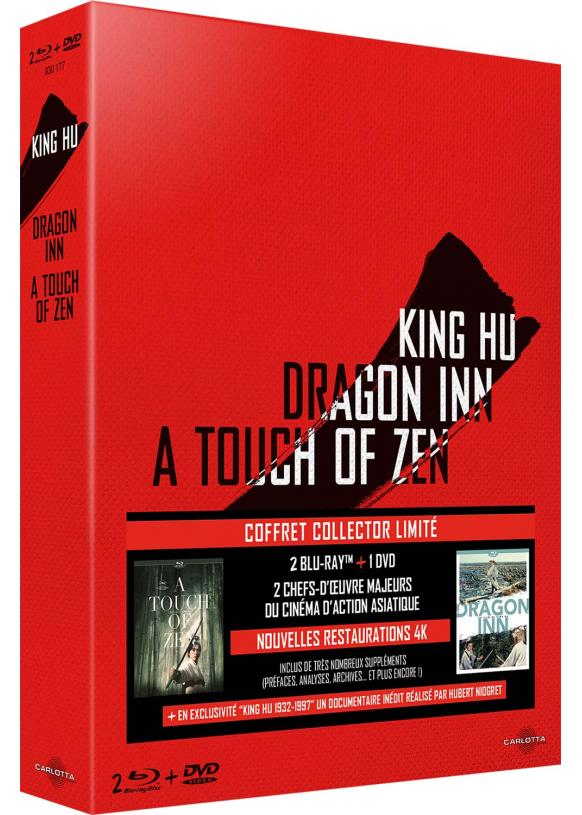 Coffret King Hu - Dragon Inn + A Touch of Zen en Blu-ray + DVD bonus inédit