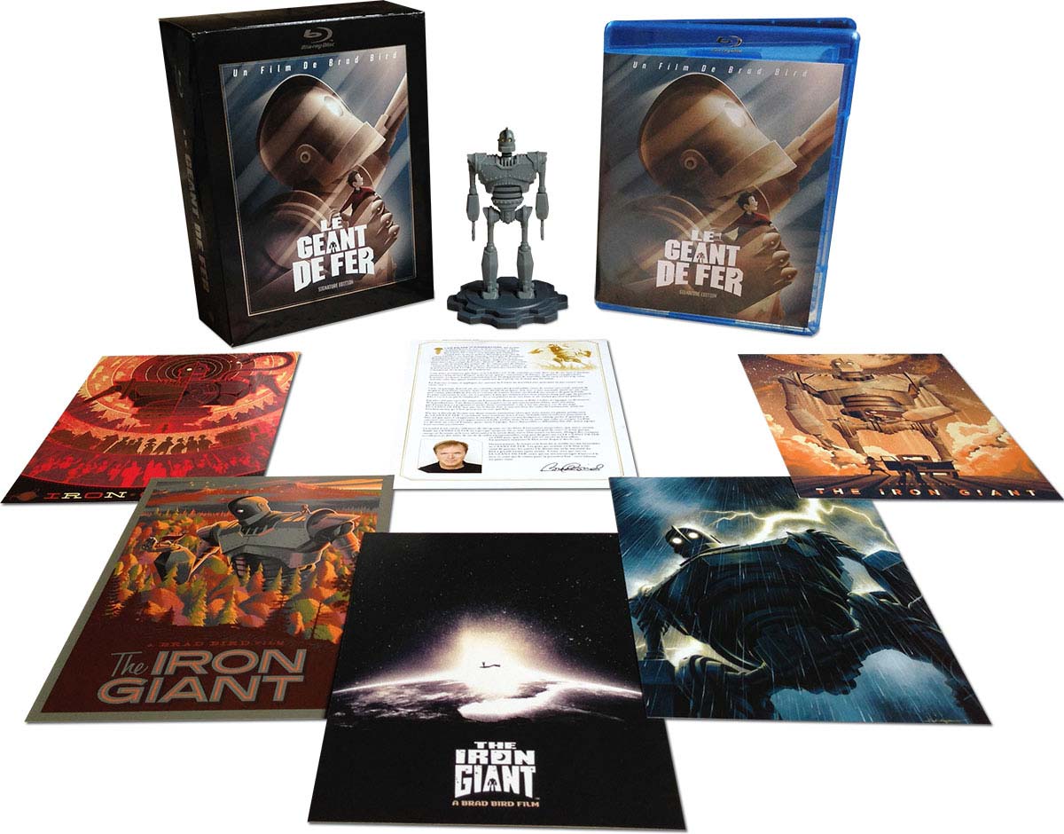 Le Géant de fer - Collector Blu-ray/DVD/Goodies