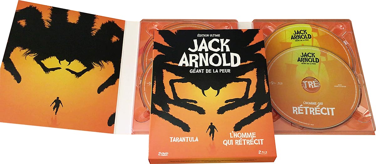 Jack Arnold, géant de la peur - Combo Blu-ray/DVD - Tarantula + L'Homme qui rétrécit