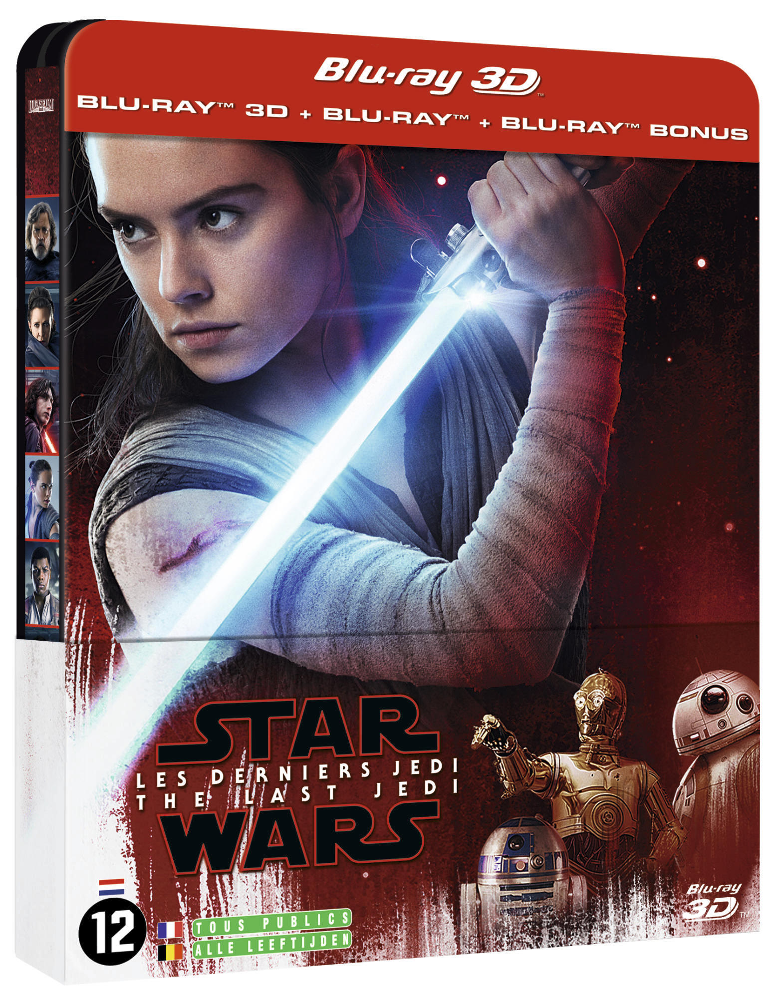 Star Wars : Les Derniers Jedi - SteelBook Blu-ray 3D/2D/bonus
