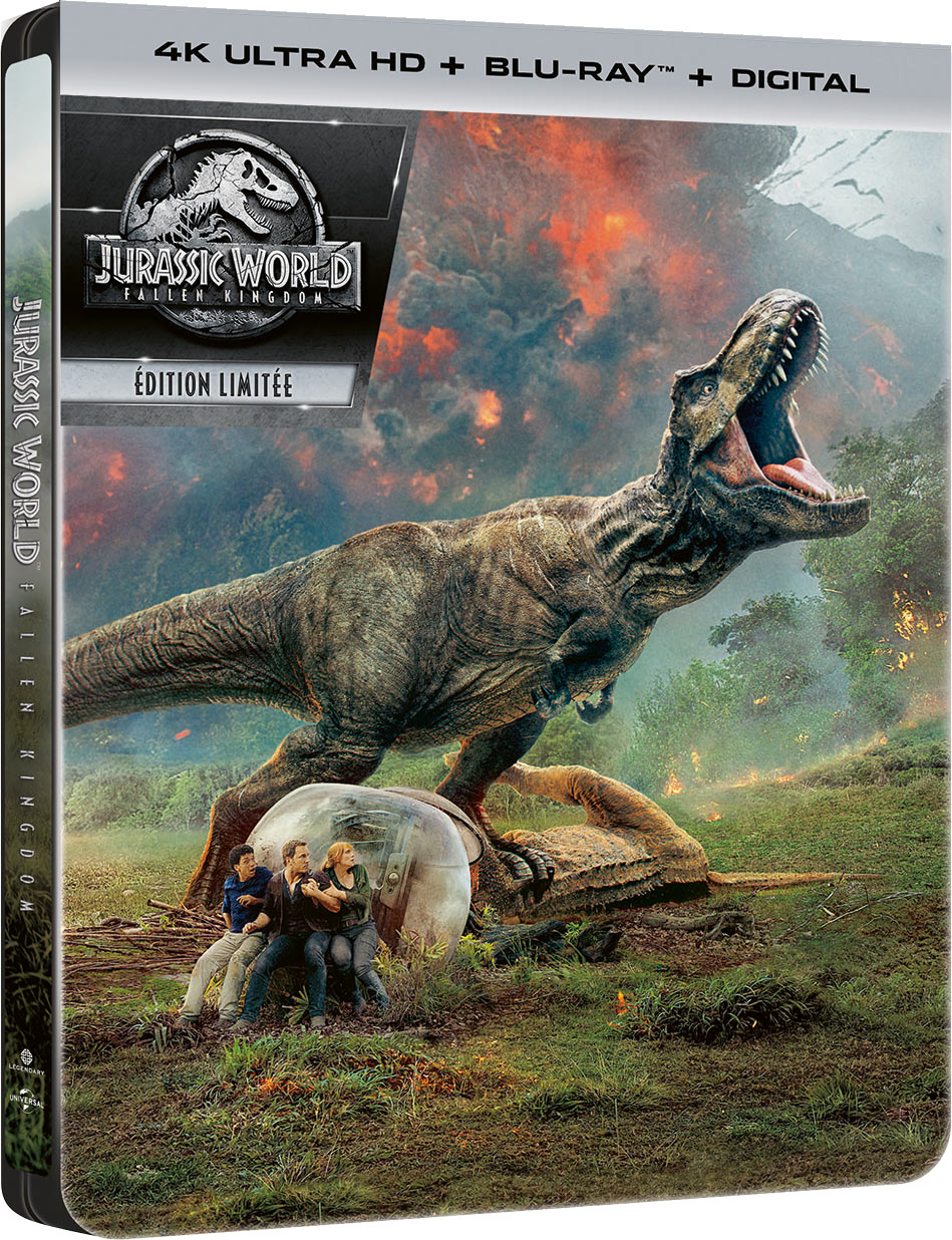 Jurassic World: Fallen Kingdom - 4K Ultra HD + Blu-ray + Digital