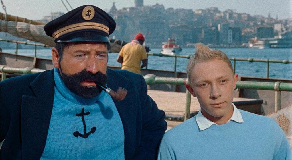 Tintin et le mystère de la Toison d'Or - Tintin et le Capitaine Haddock