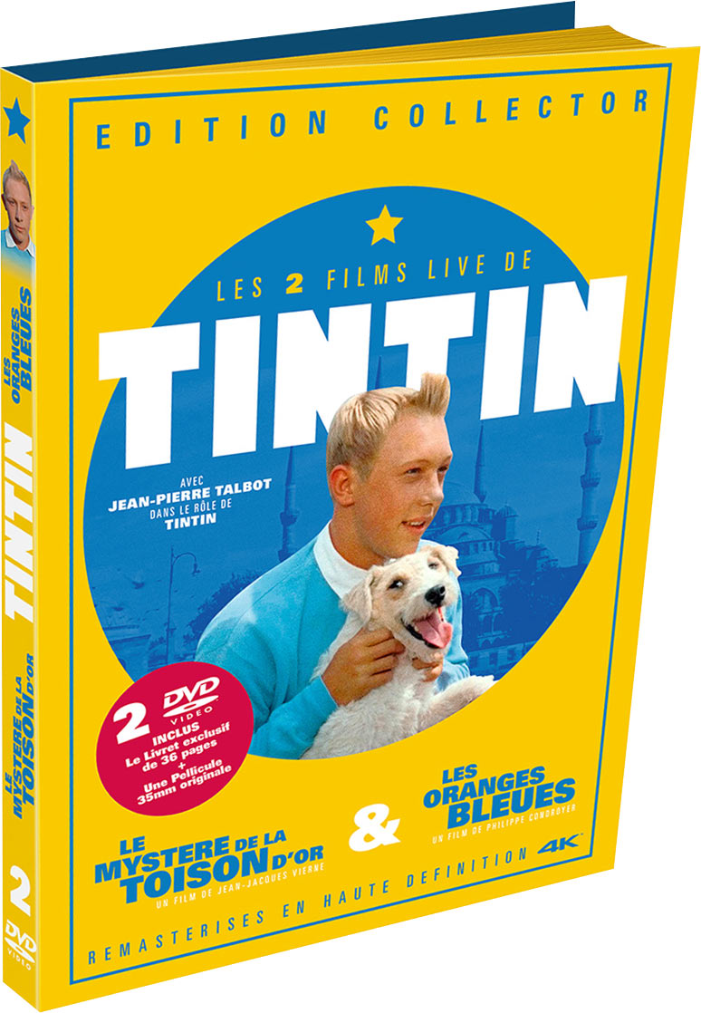 Tintin et le mystère de la toison d'or + Tintin et les oranges bleues - Digipack DVD Collector
