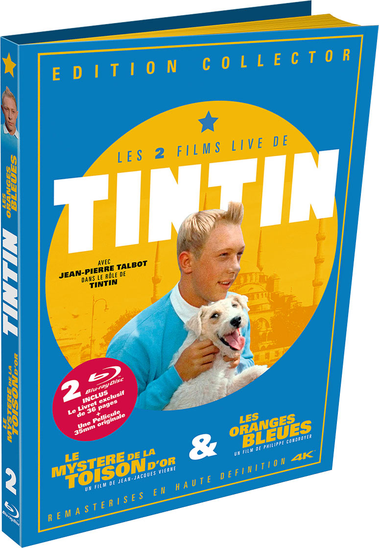 Tintin et le mystère de la toison d'or + Tintin et les oranges bleues - Digipack Blu-ray Collector