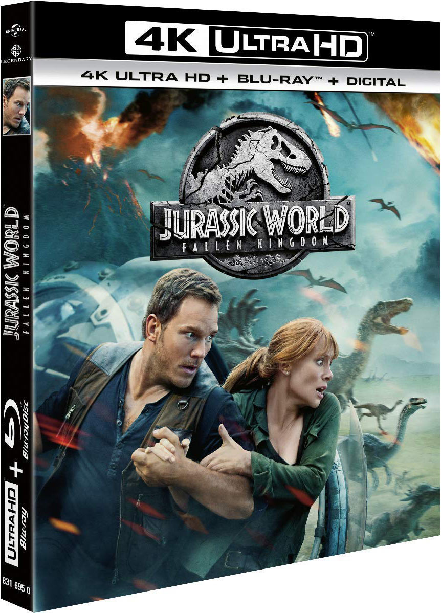Jurassic World : Fallen Kingdom - 4K Ultra HD + Blu-ray + Digital