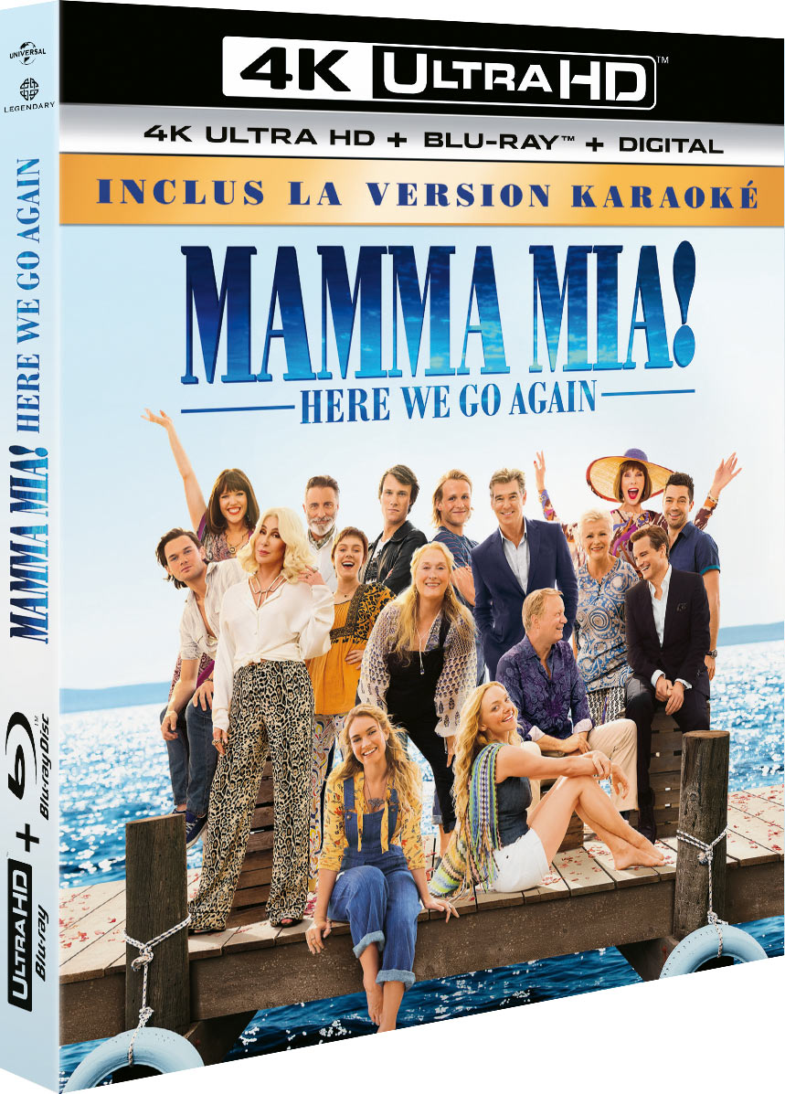Mamma Mia! Here We Go Again - 4K Ultra HD + Blu-ray + Digital