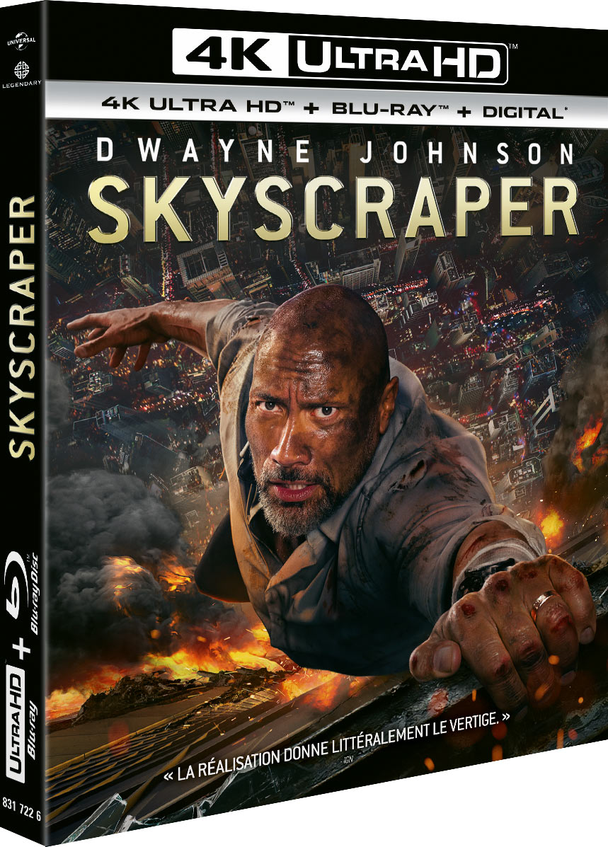 Skyscraper - 4K Ultra HD + Blu-ray + Digital