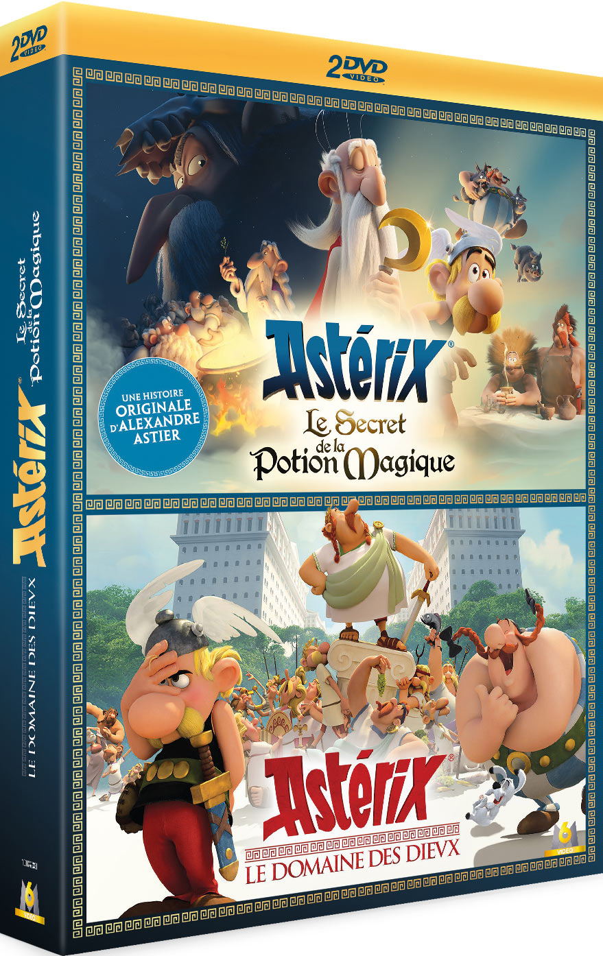Astérix - Le Domaine des Dieux + Le Secret de la Potion Magique - DVD