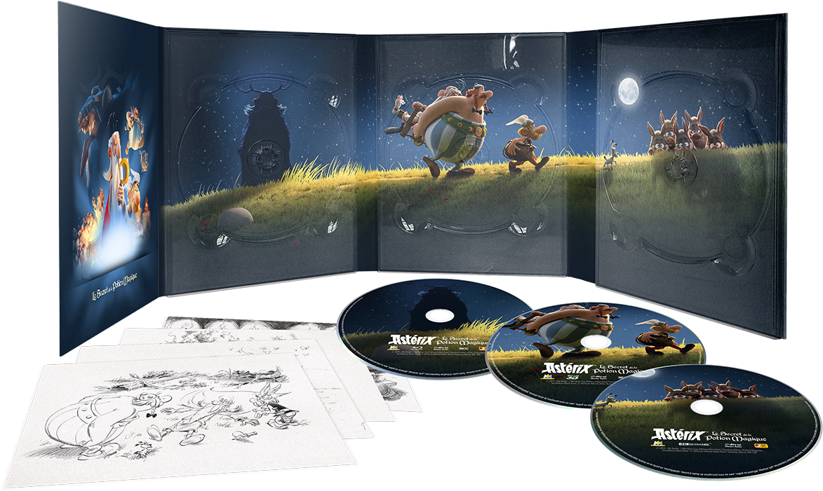 Astérix - Le Secret de la Potion Magique - Édition collector 4K Ultra HD / Blu-ray 3D / Blu-ray