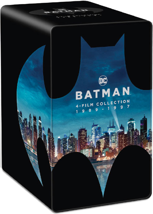 Batman Collection 4 films (1989-1997) - SteelBook - 4K Ultra HD + Blu-ray
