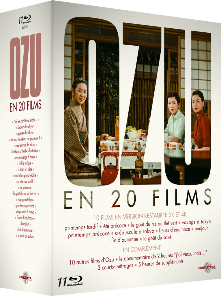 Ozu en 20 films - Blu-ray