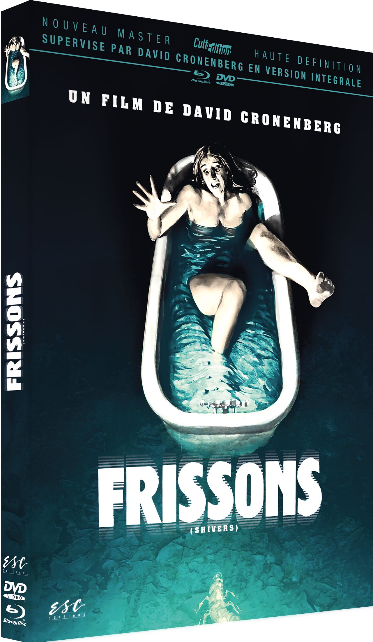 Frissons - Cult'Edition - Blu-ray + DVD + Livret