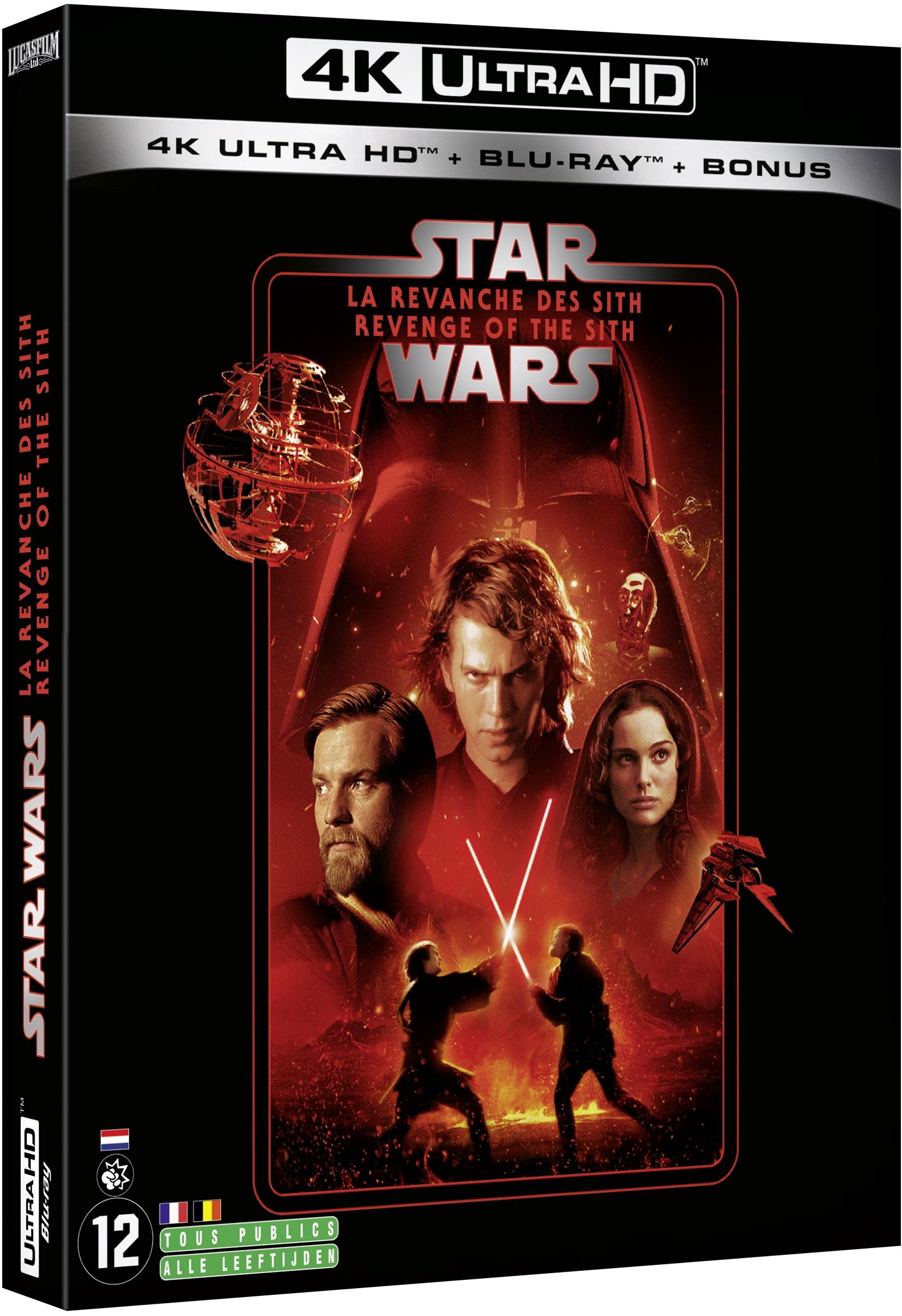 Star Wars - Episode III : La Revanche des Sith (4K Ultra HD + Blu-ray)