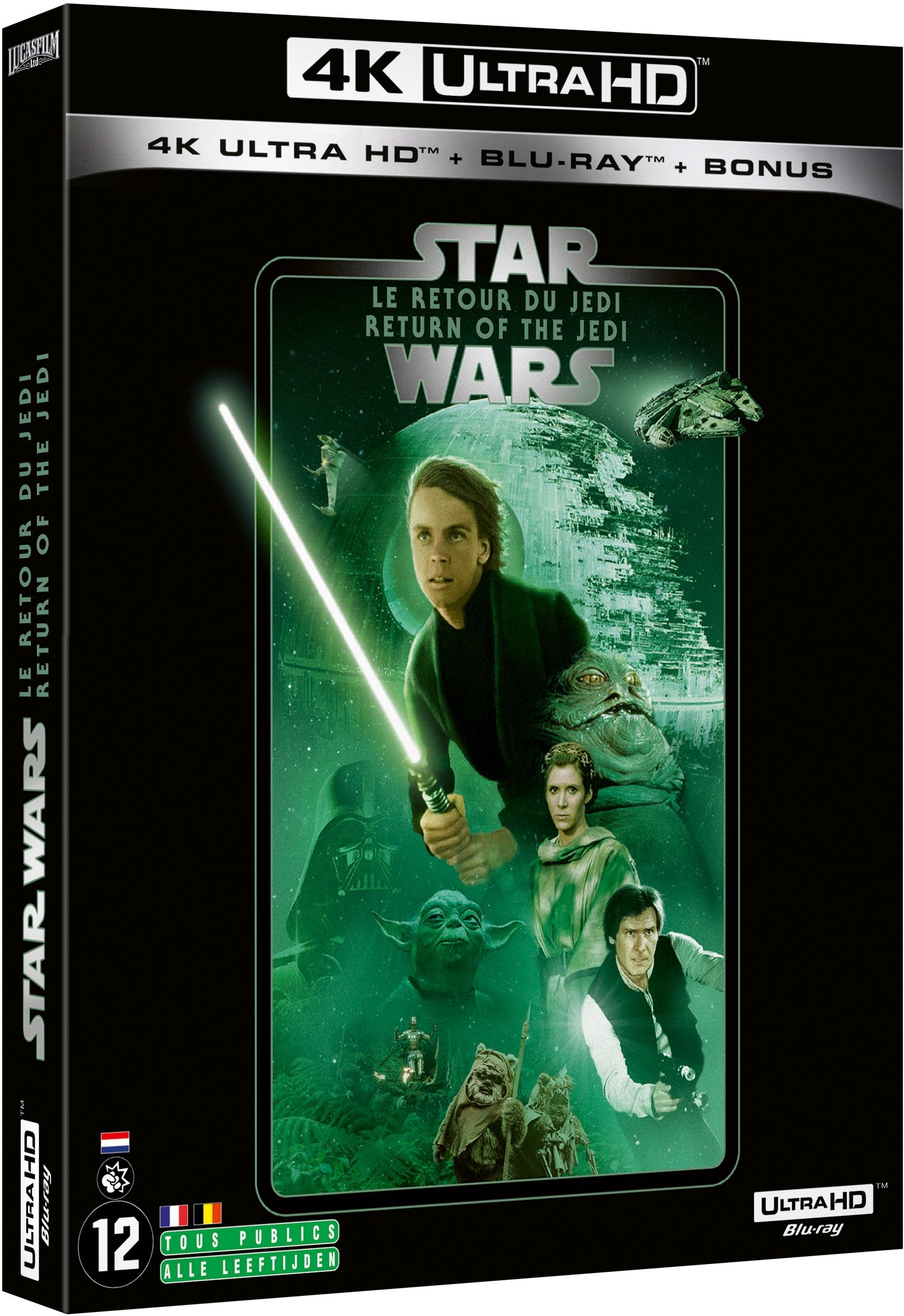 Star Wars - Episode VI : Le Retour du Jedi (4K Ultra HD + Blu-ray)
