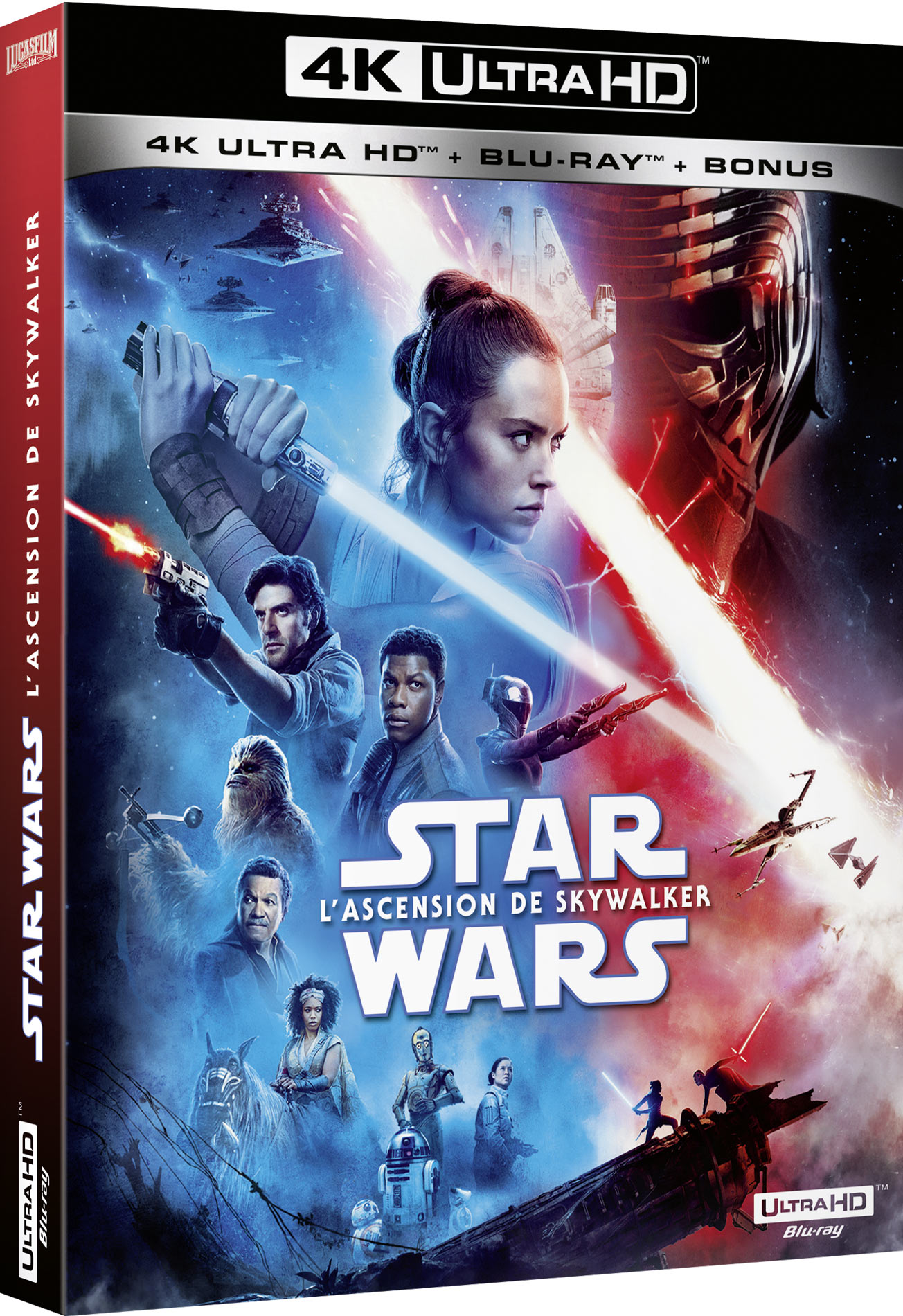 Star Wars 9 : L'Ascension de Skywalker (4K Ultra HD + Blu-ray + Blu-ray bonus