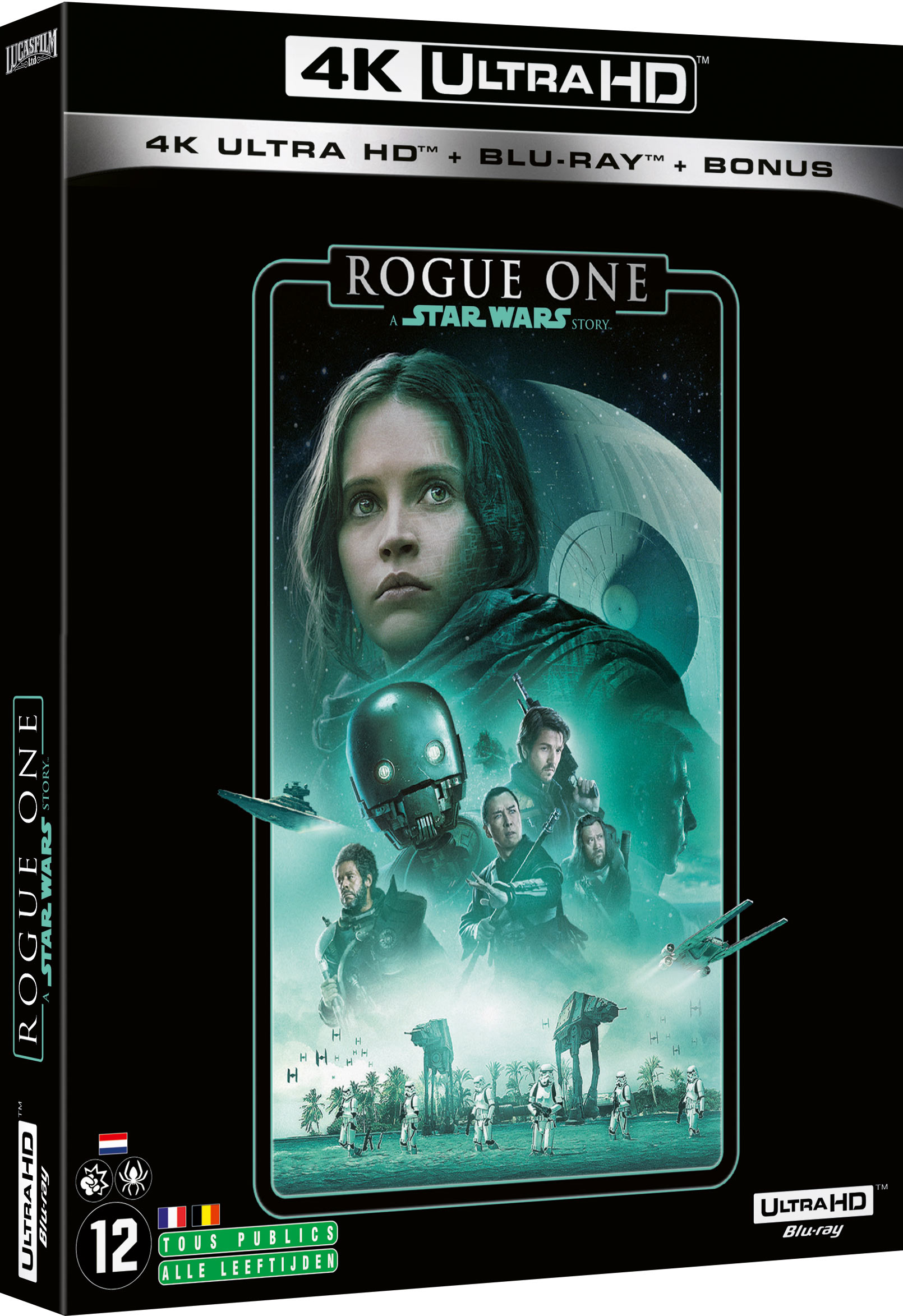 Rogue One : A Star Wars Story (4K Ultra HD + Blu-ray + Blu-ray Bonus)
