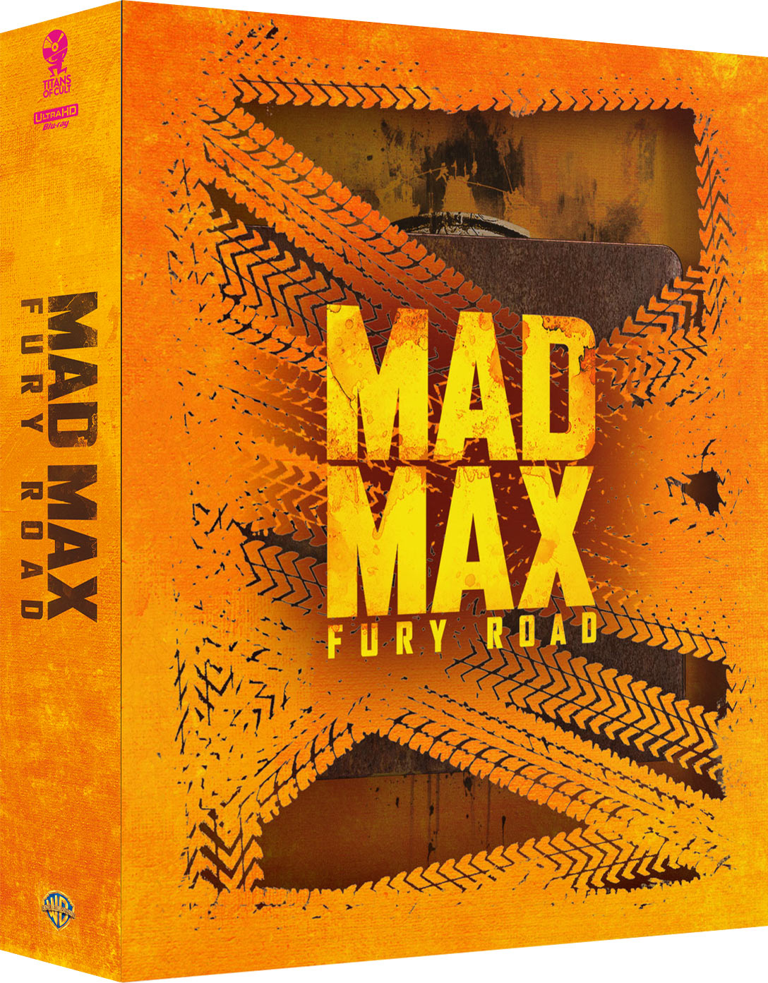 Mad Max Fury Road - Édition Titans of Cult - 4K Ultra HD + Blu-ray - SteelBook + goodies