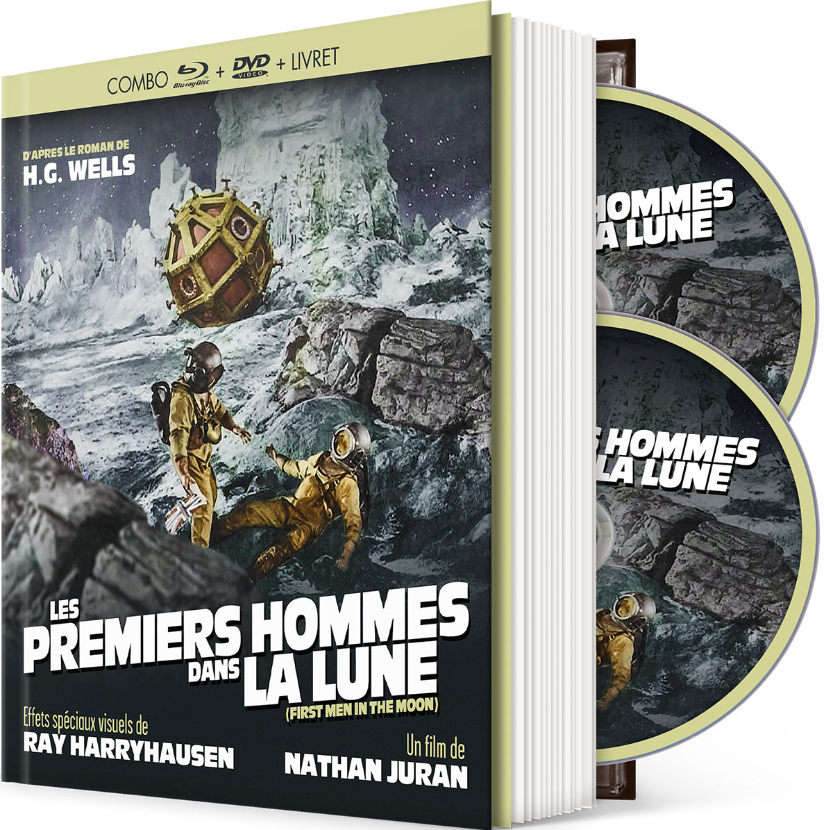 Les Premiers Hommes dans la Lune - Combo Blu-ray + DVD + Livret