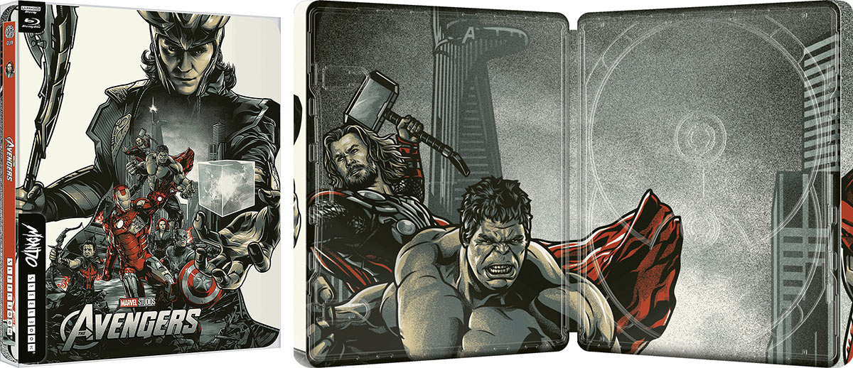 Avengers - SteelBook Mondo - 4K Ultra HD + Blu-ray