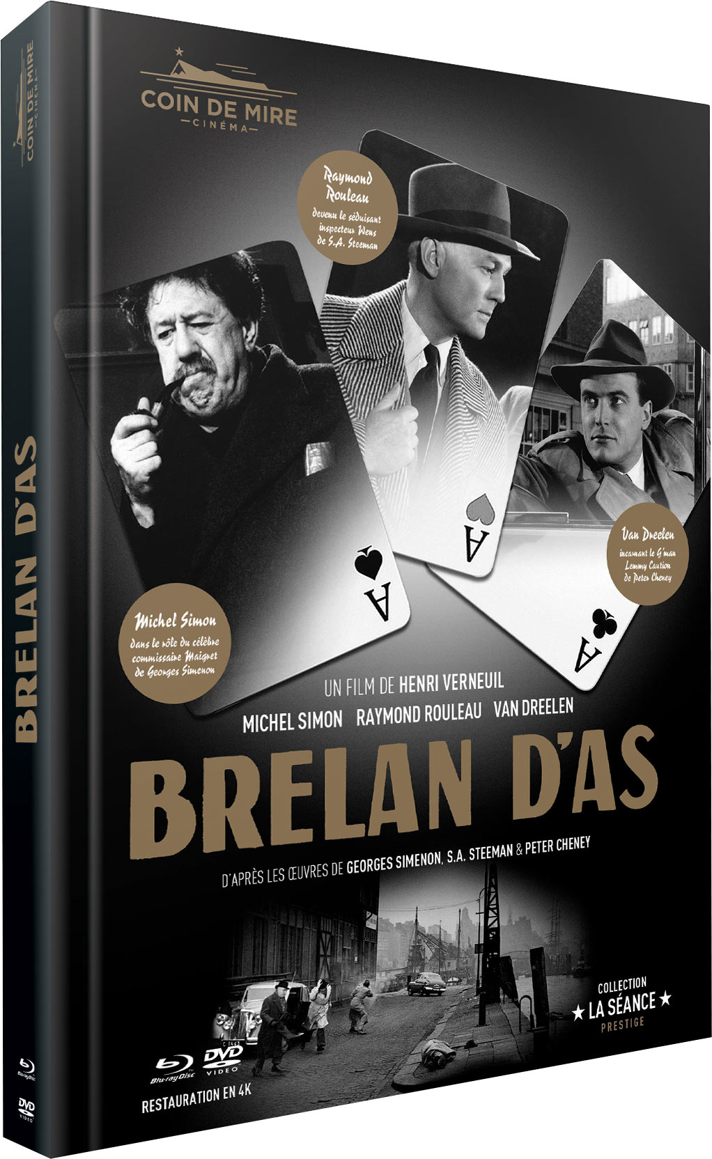 Brelan d'as - La Séance Prestige - Blu-ray + DVD + Goodies
