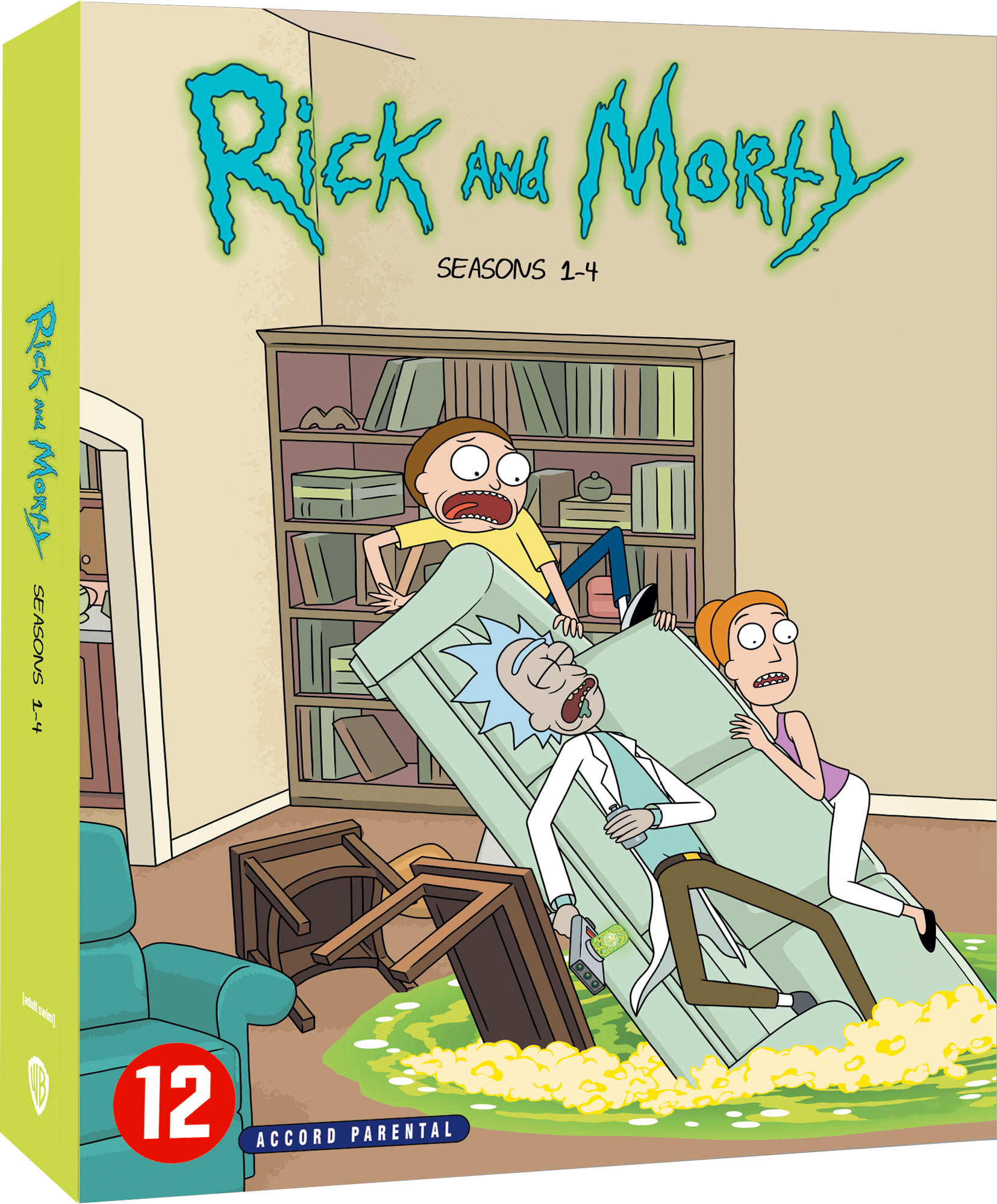 Rick and Morty - Saisons 1 à 4 - Coffret 8 DVD