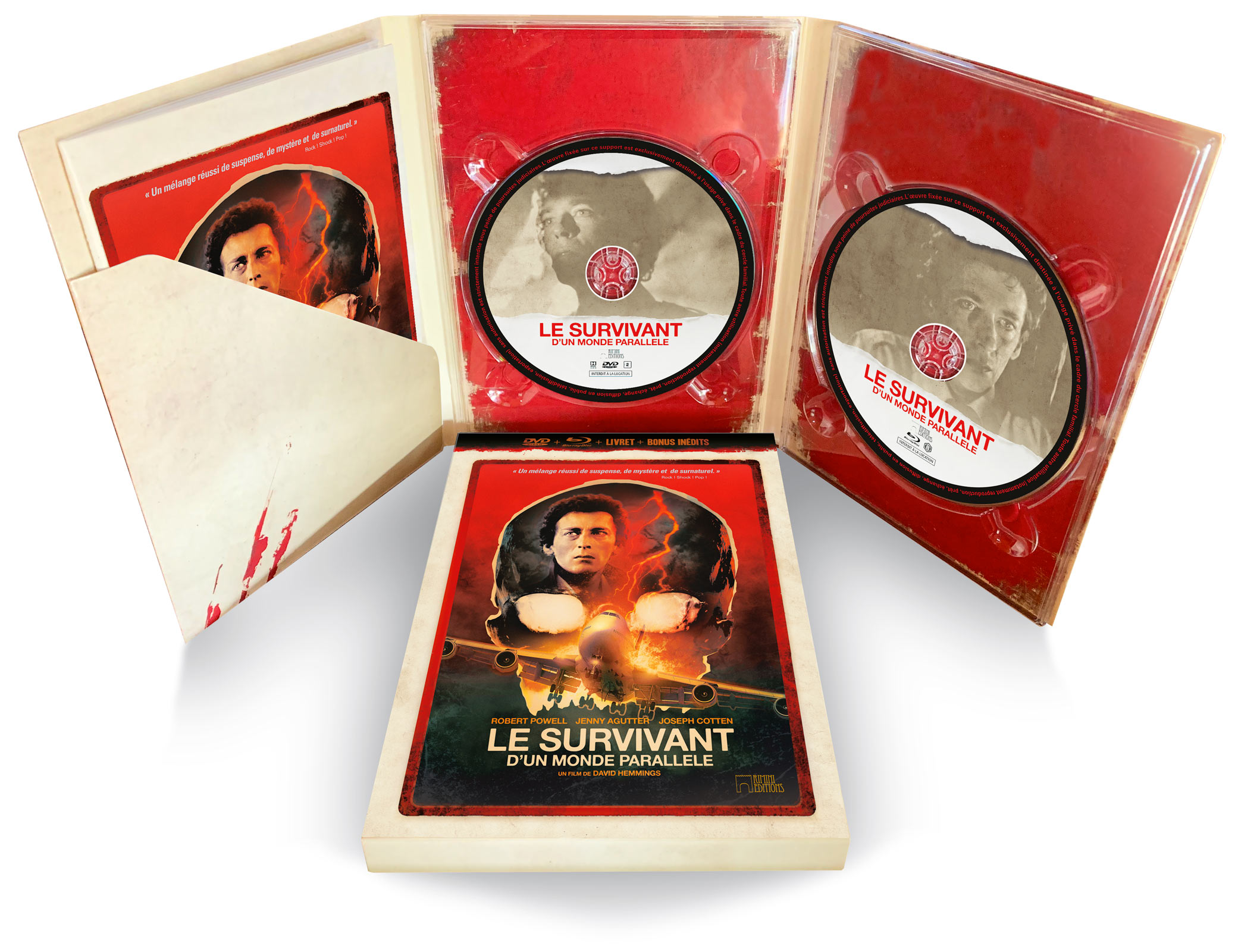 Le Survivant d'un monde parallèle - Digipack Blu-ray + DVD + Livret - Rimini Editions