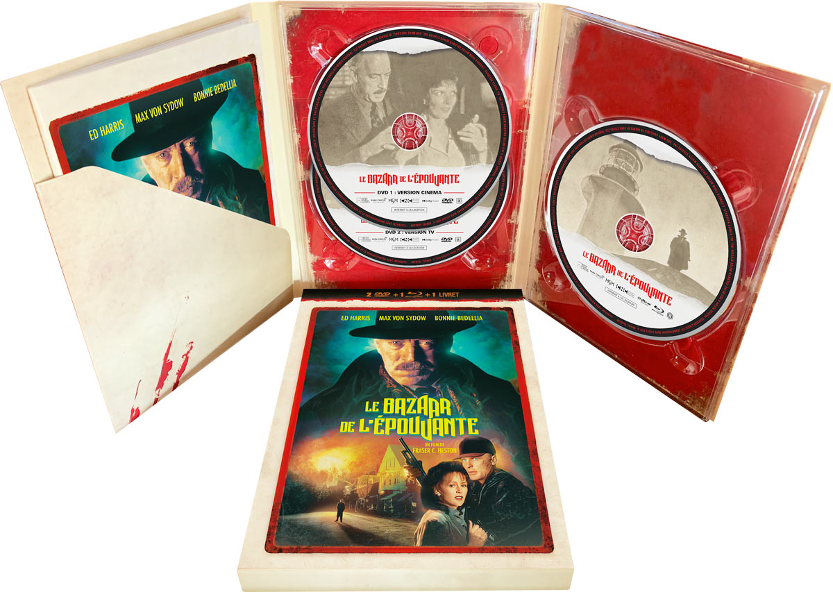 Le Bazaar de l'épouvante - Digipack Blu-ray + 2 DVD + Livret - Rimini Editions