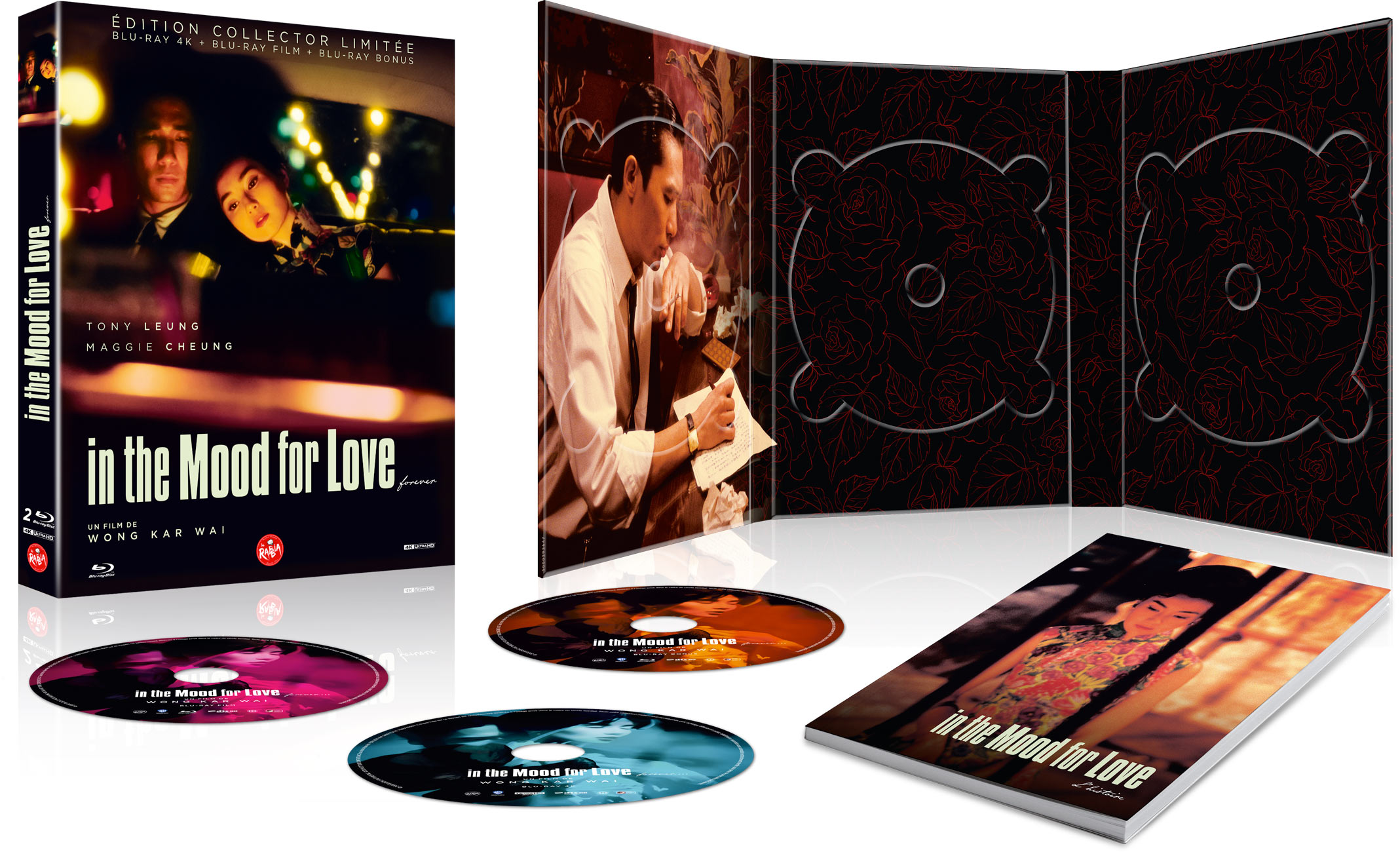In the Mood for Love - Collector 4K Ultra HD + Blu-ray + Blu-ray bonus + livret