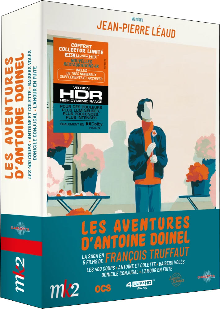 François Truffaut - Les Aventures d'Antoine Doinel - 4K UHD