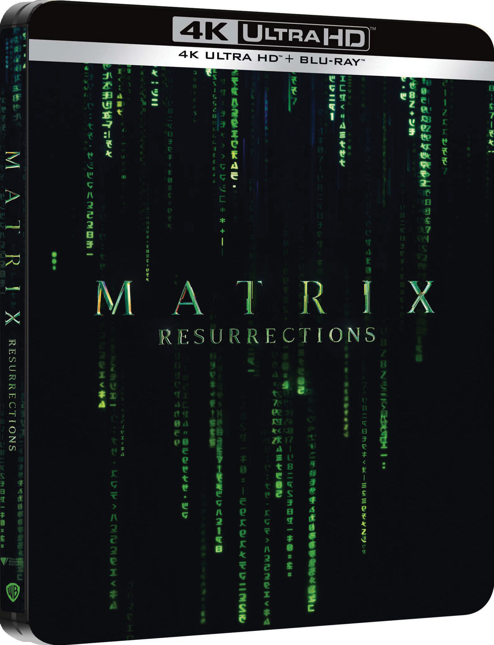 Matrix Resurrection - 4K Ultra HD + Blu-ray - Boîtier SteelBook