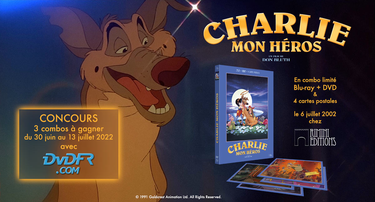 Concours - Charlie, mon héros - Blu-ray + DVD + Cartes - Rimini Editions